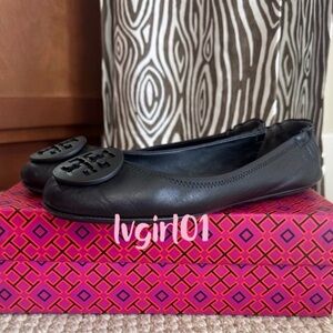 🌸💯Authentic Tory Burch Minnie Travel Ballet Flat